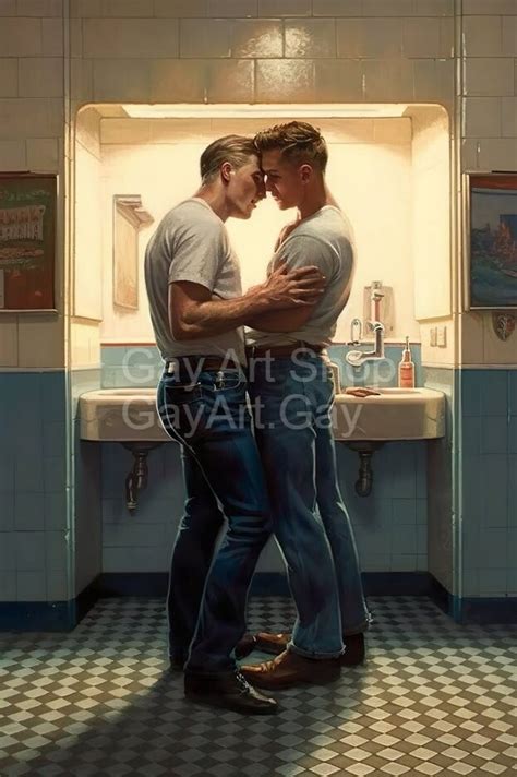 gay sex on bathroom|gay.